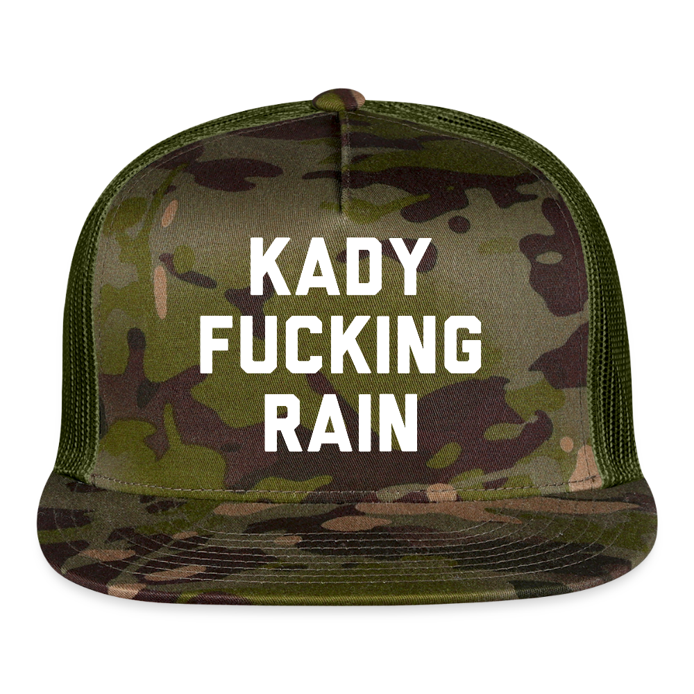Kady F'ing Rain Trucker Hat - MultiCam\green