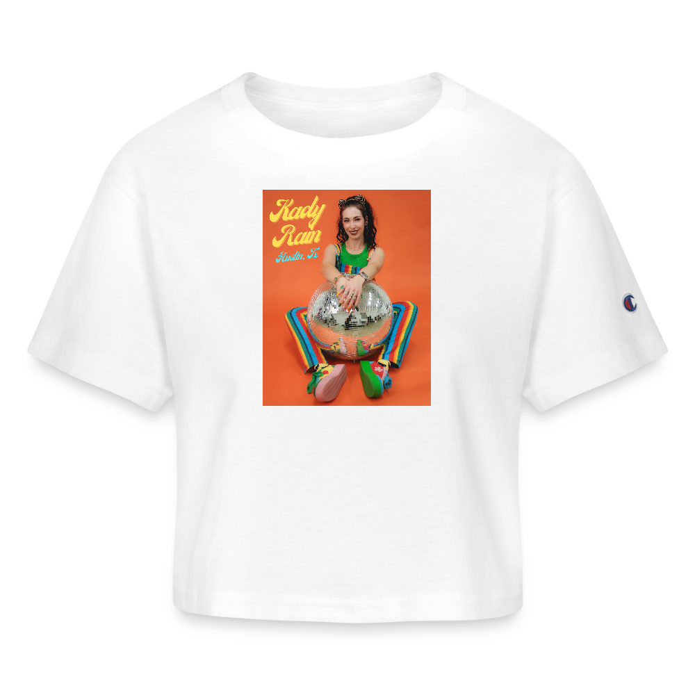 Champion Women’s Cropped T-Shirt - white