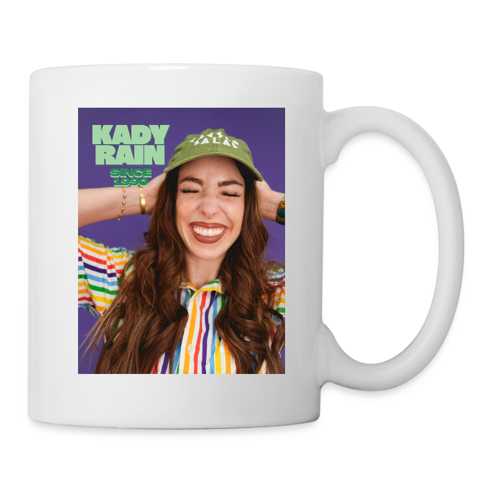 Kady Rain Since 1990 Coffee/Tea Mug - white