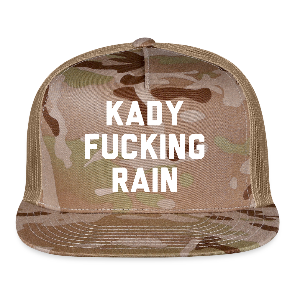 Kady F'ing Rain Trucker Hat - MultiCam\tan