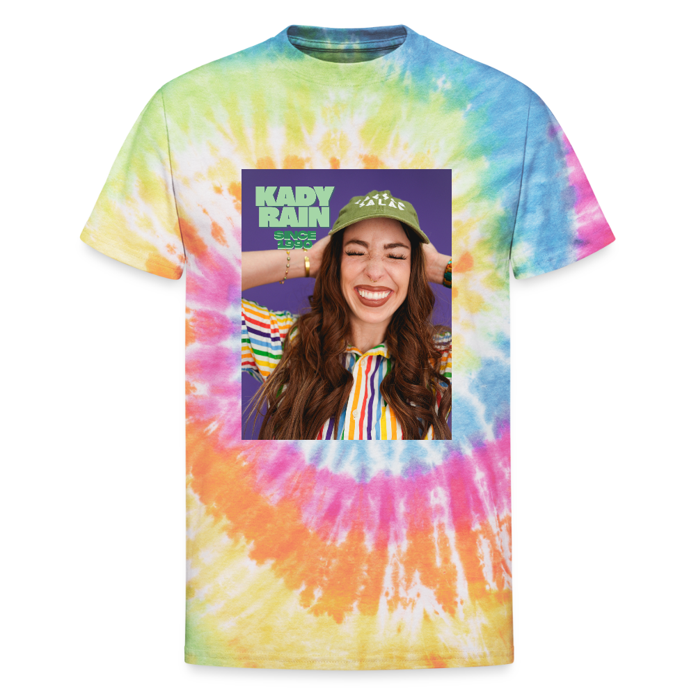 Kady Rain Since 1990 Unisex Tie Dye T-Shirt - rainbow