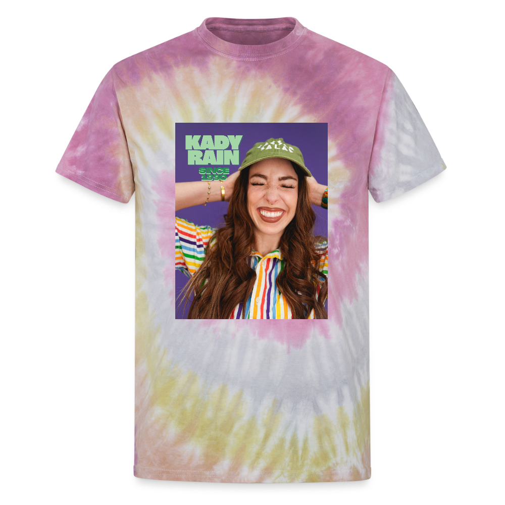 Kady Rain Since 1990 Unisex Tie Dye T-Shirt - Desert Rose