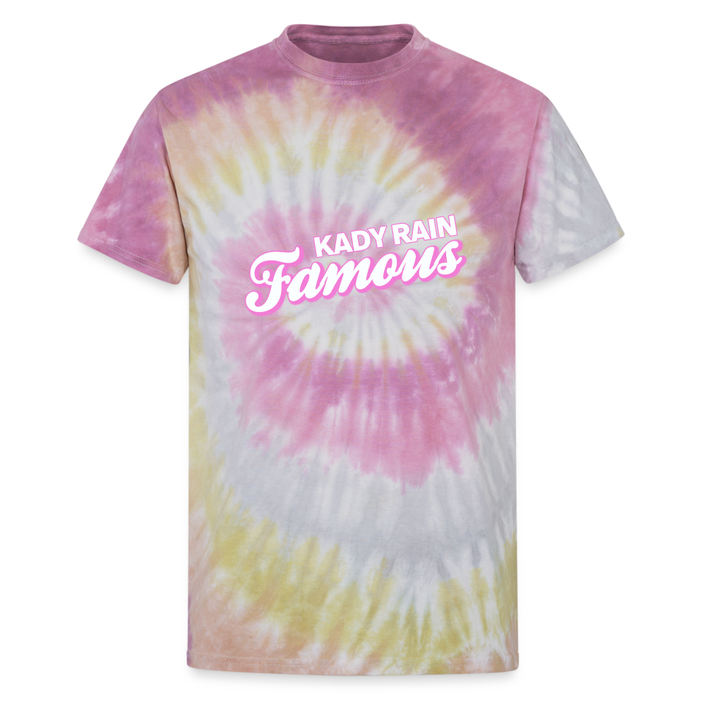 Unisex Tie Dye T-Shirt - Desert Rose
