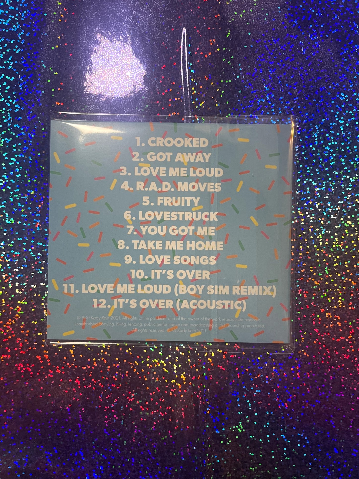 Kady Rain Album Physical CD