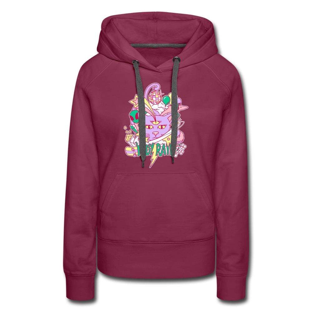 Women’s Premium Hoodie - burgundy