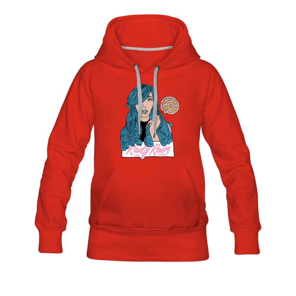 Women’s Premium Hoodie - red