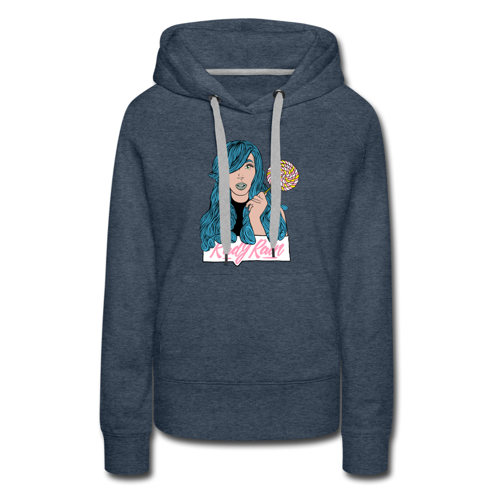 Women’s Premium Hoodie - heather denim