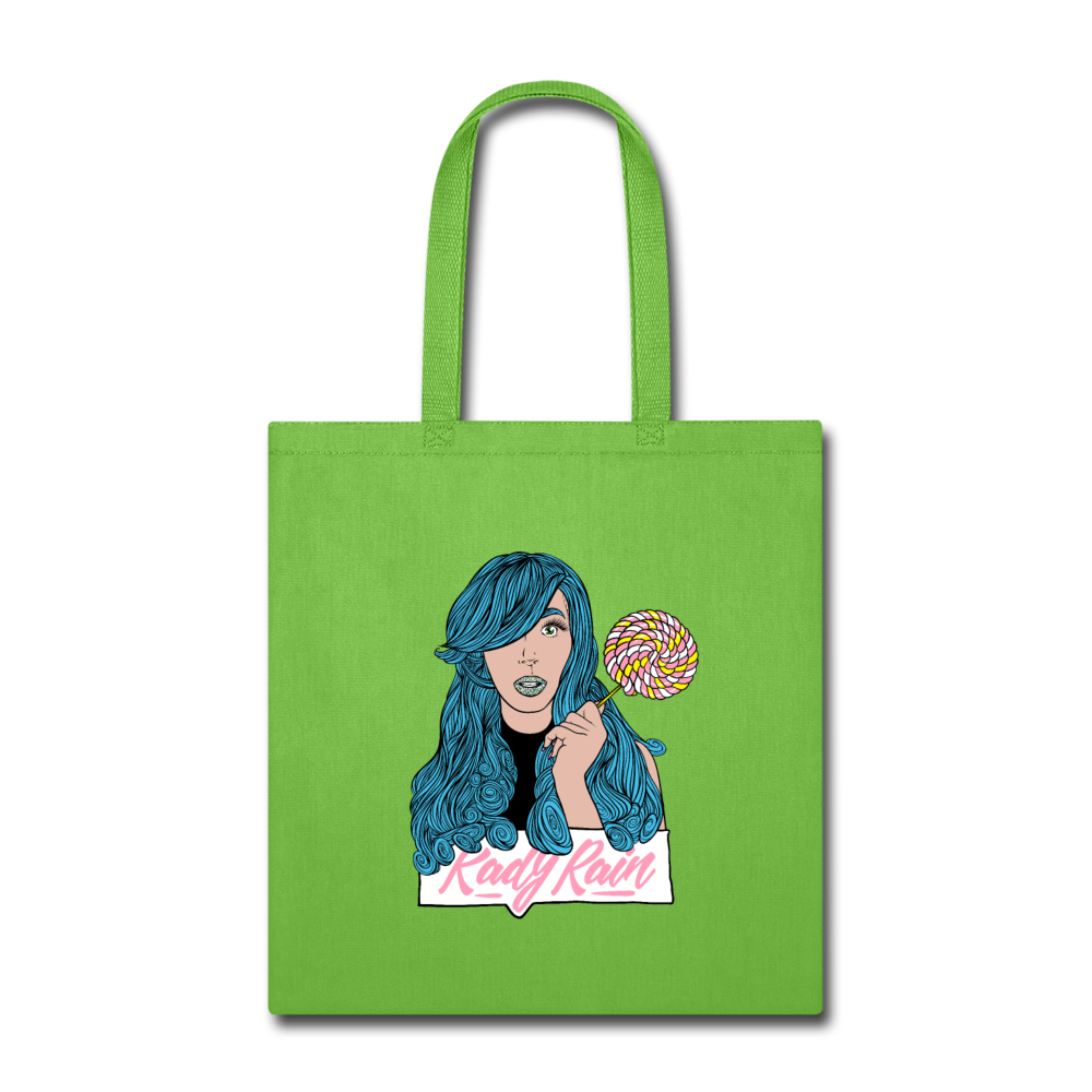 Tote Bag - lime green