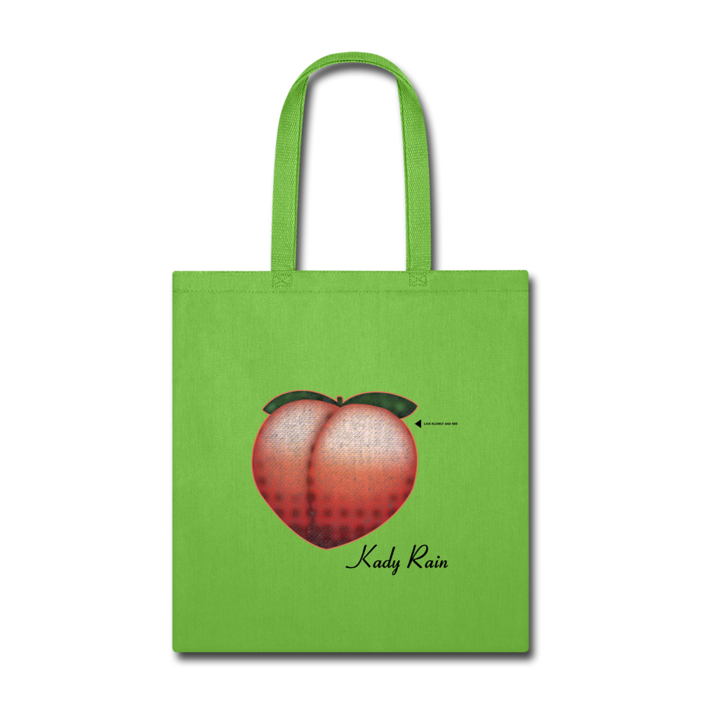 Tote Bag - lime green