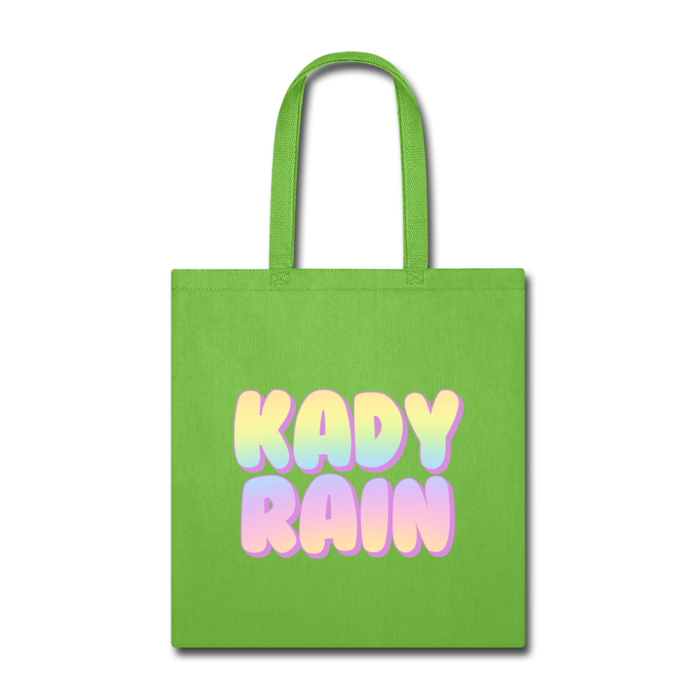 Tote Bag - lime green