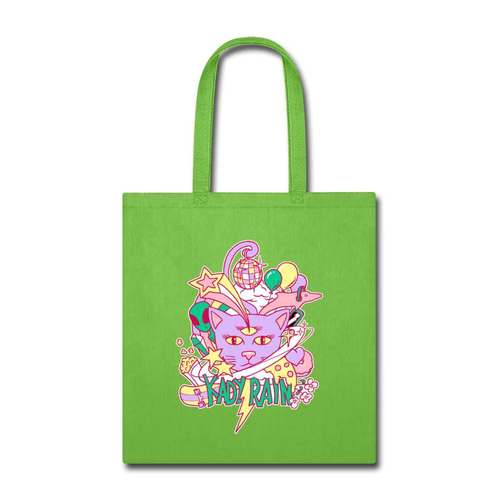 Tote Bag - lime green