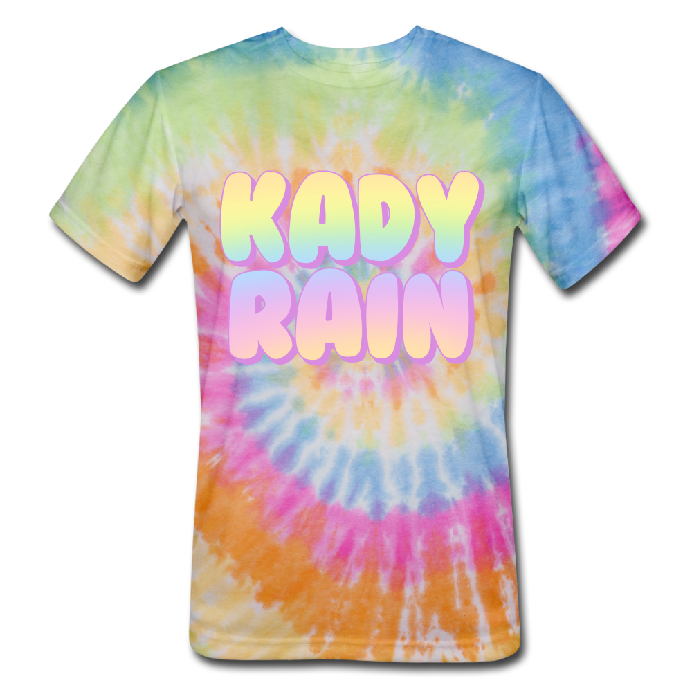 Unisex Tie Dye T-Shirt - rainbow