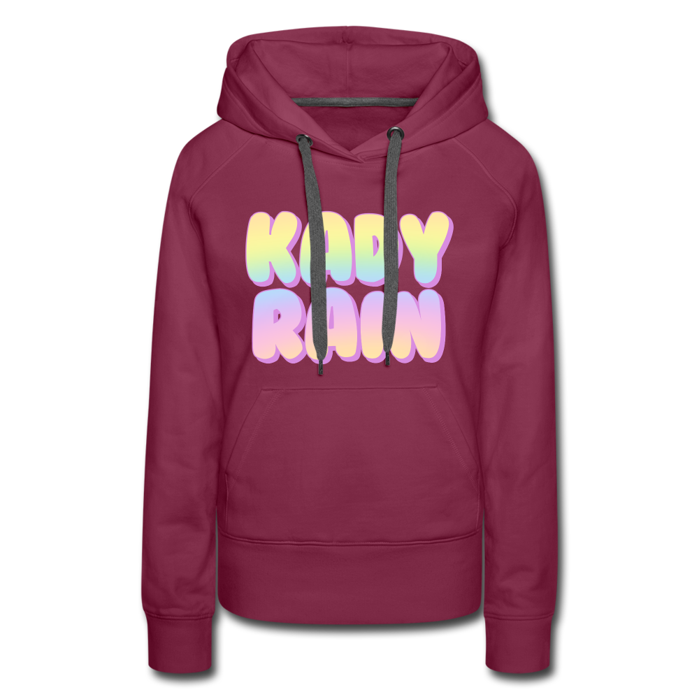 Women’s Premium Hoodie - burgundy
