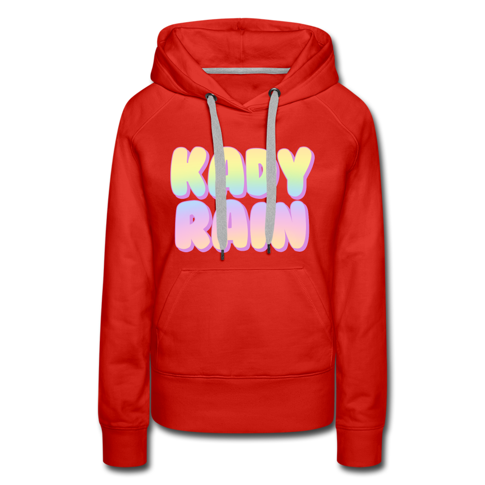 Women’s Premium Hoodie - red