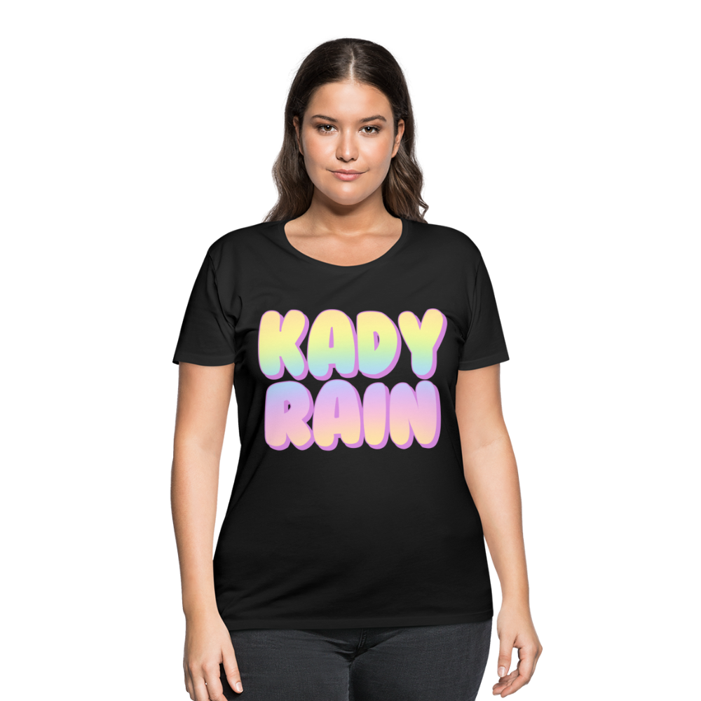 Women’s Curvy T-Shirt - black