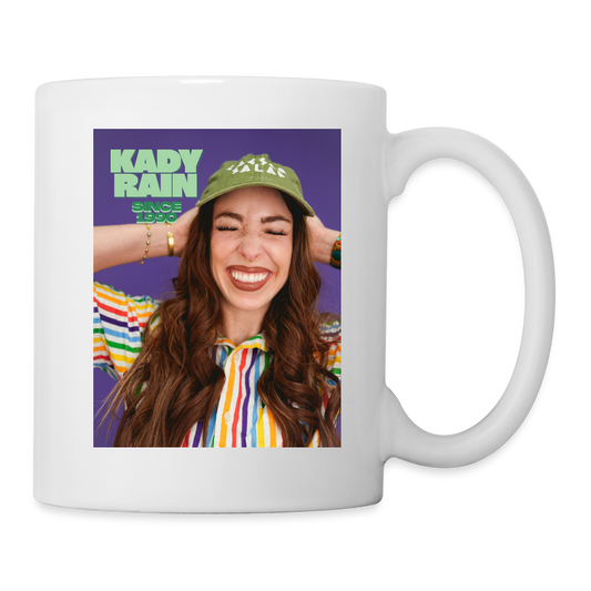 Kady Rain Since 1990 Coffee/Tea Mug - white