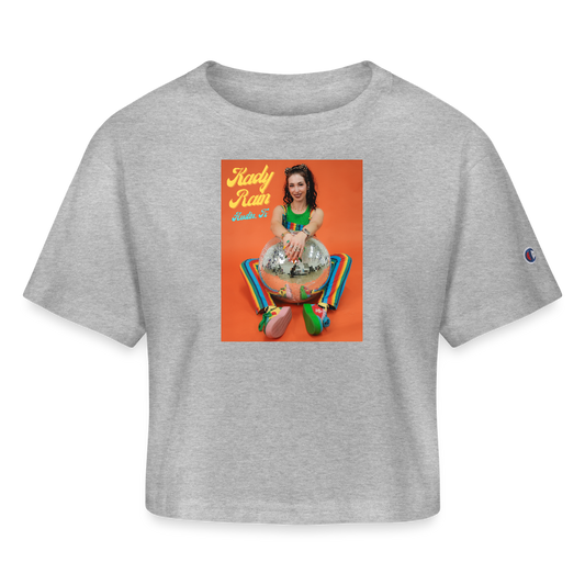 Champion Women’s Cropped T-Shirt - heather gray