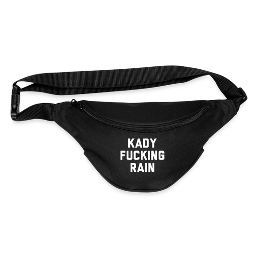 Kady F'ing Rain Fanny Pack - black
