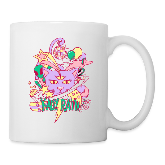 Space Cat Coffee/Tea Mug - white
