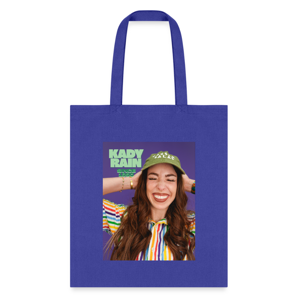 Kady Rain Since 1990 Tote Bag - royal blue