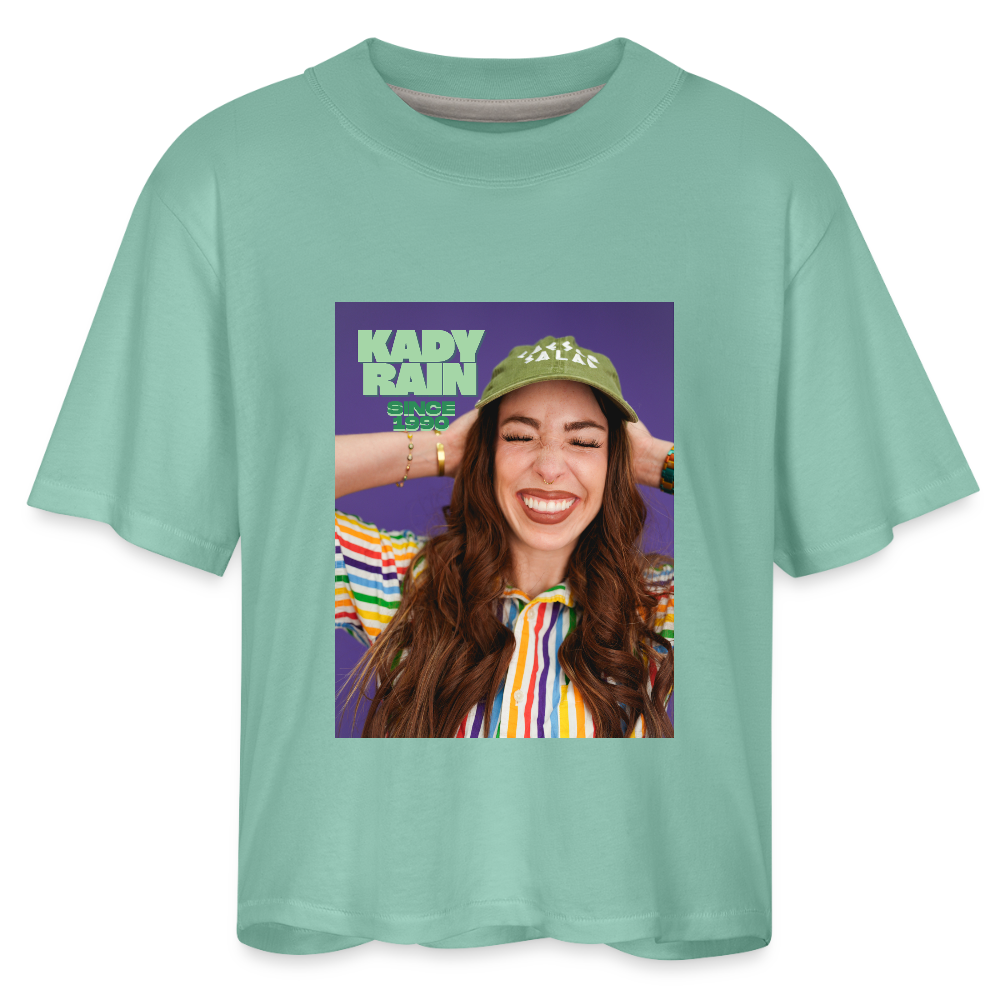 Kady Rain Since 1990 Women's Boxy Tee - saltwater