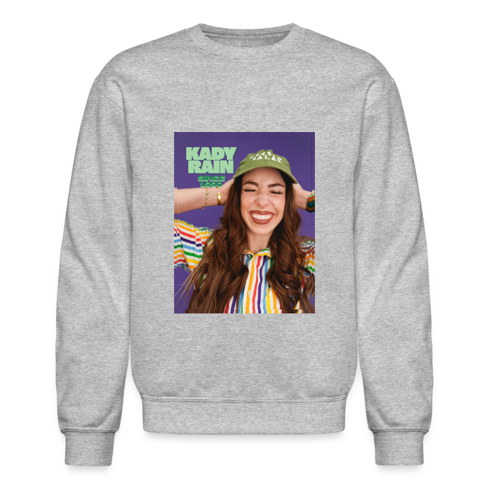 Kady Rain Since 1990 Crewneck Sweatshirt - heather gray