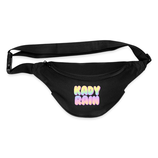 Kady Rain Rainbow Fanny Pack - black