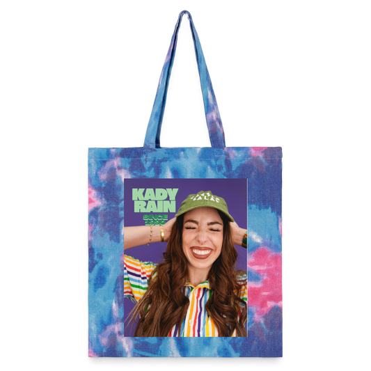Kady Rain Since 1990 Tie Dye Tote Bag - cotton candy 