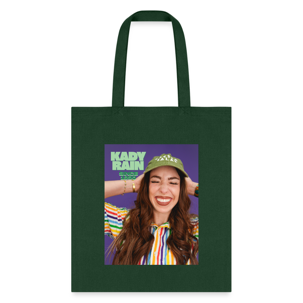 Kady Rain Since 1990 Tote Bag - forest green