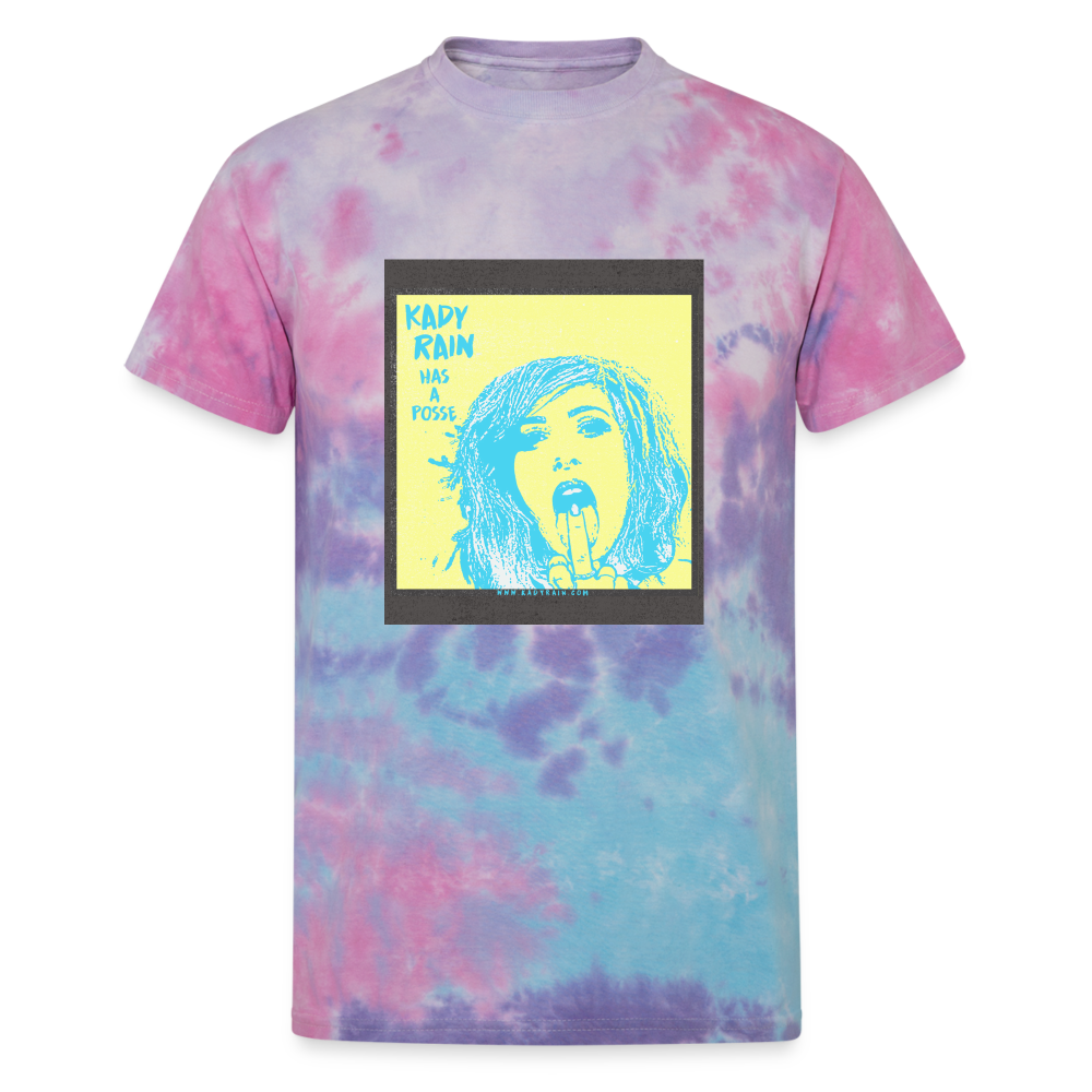 Unisex Tie Dye T-Shirt - cotton candy