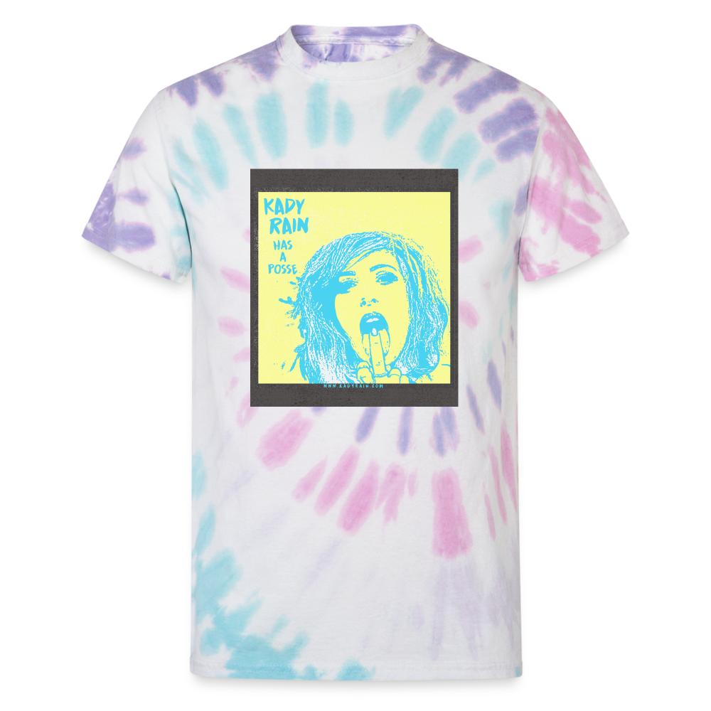 Unisex Tie Dye T-Shirt - Pastel Spiral