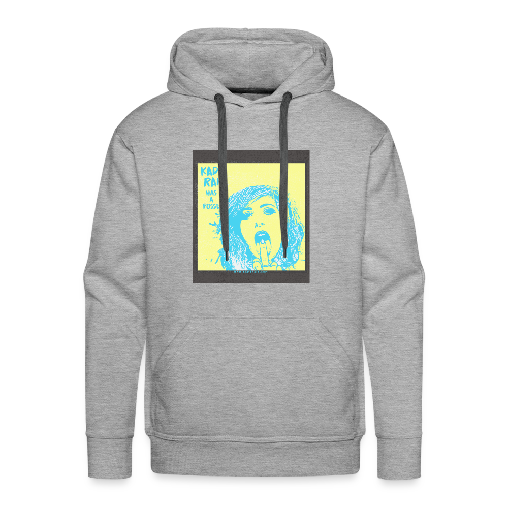 Men’s Premium Hoodie - heather grey