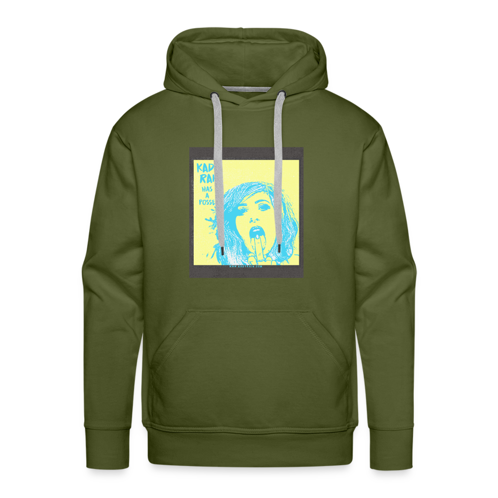 Men’s Premium Hoodie - olive green