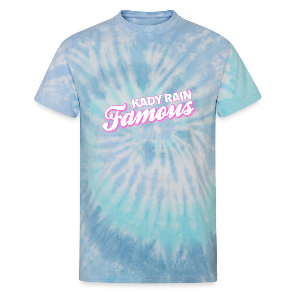 Unisex Tie Dye T-Shirt - blue lagoon