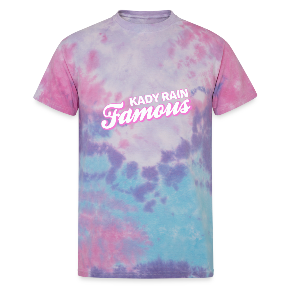 Unisex Tie Dye T-Shirt - cotton candy