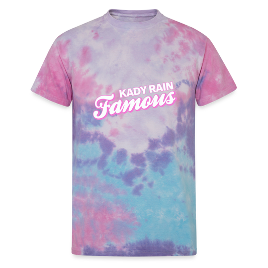 Unisex Tie Dye T-Shirt - cotton candy