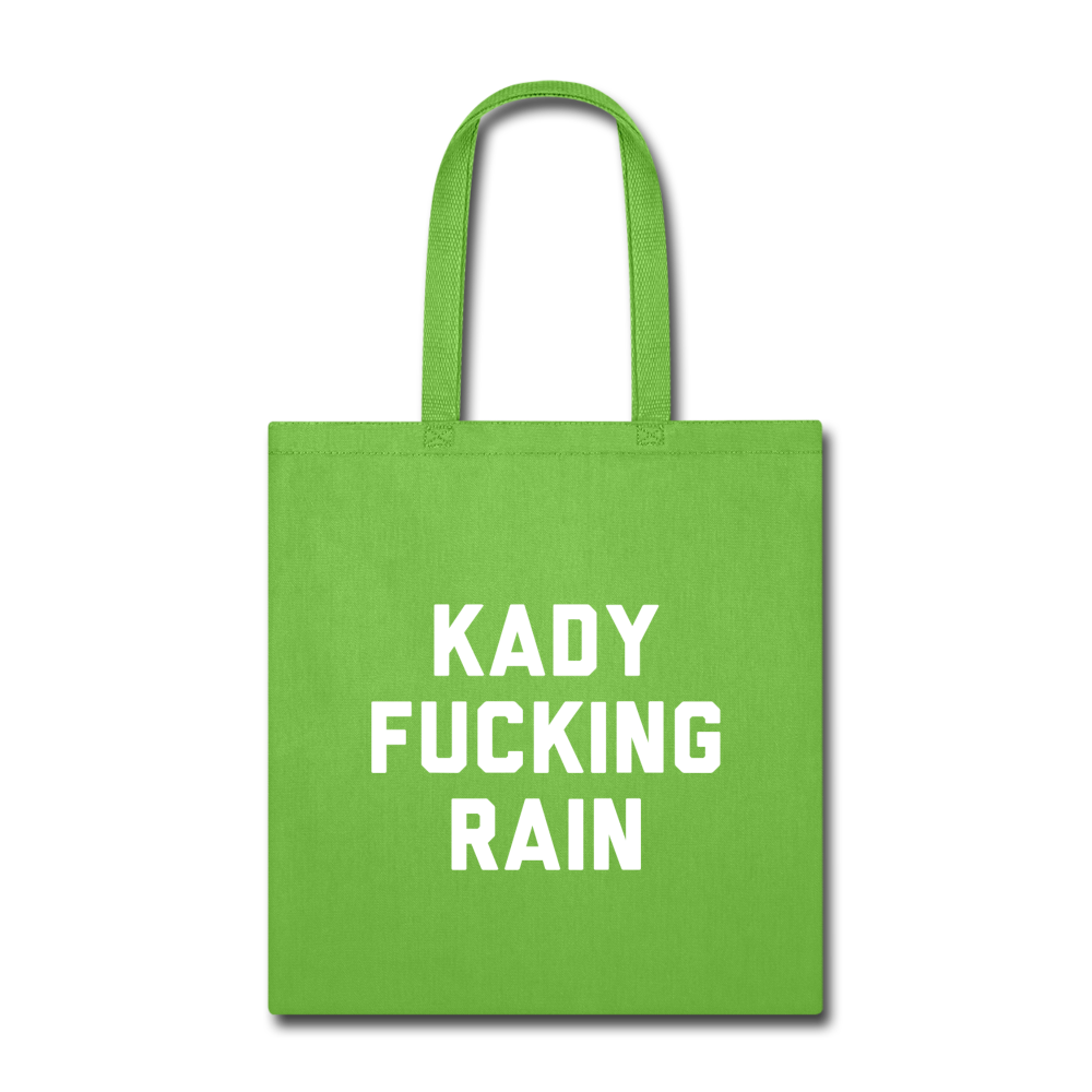 Tote Bag - lime green