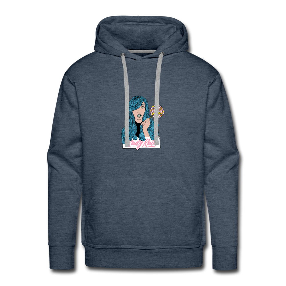 Men’s Premium Hoodie - heather denim