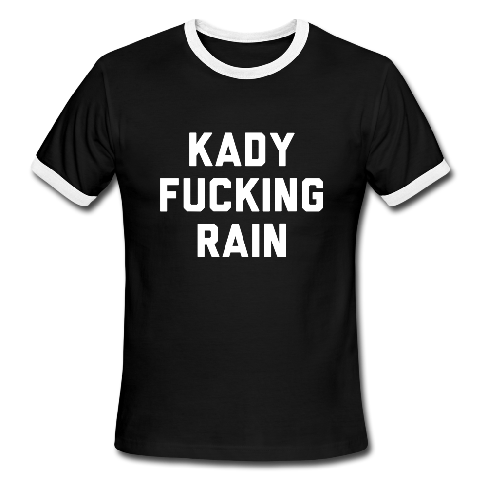 Men's Ringer T-Shirt - black/white