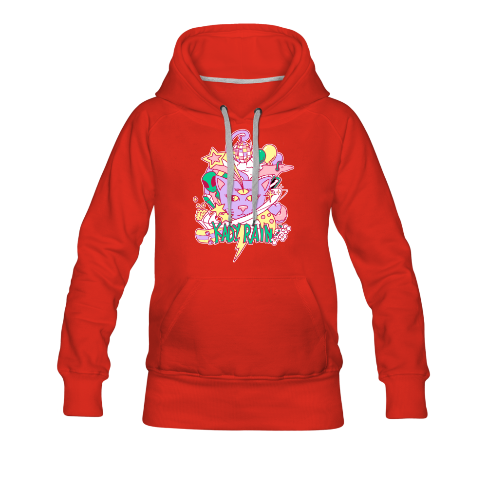 Women’s Premium Hoodie - red