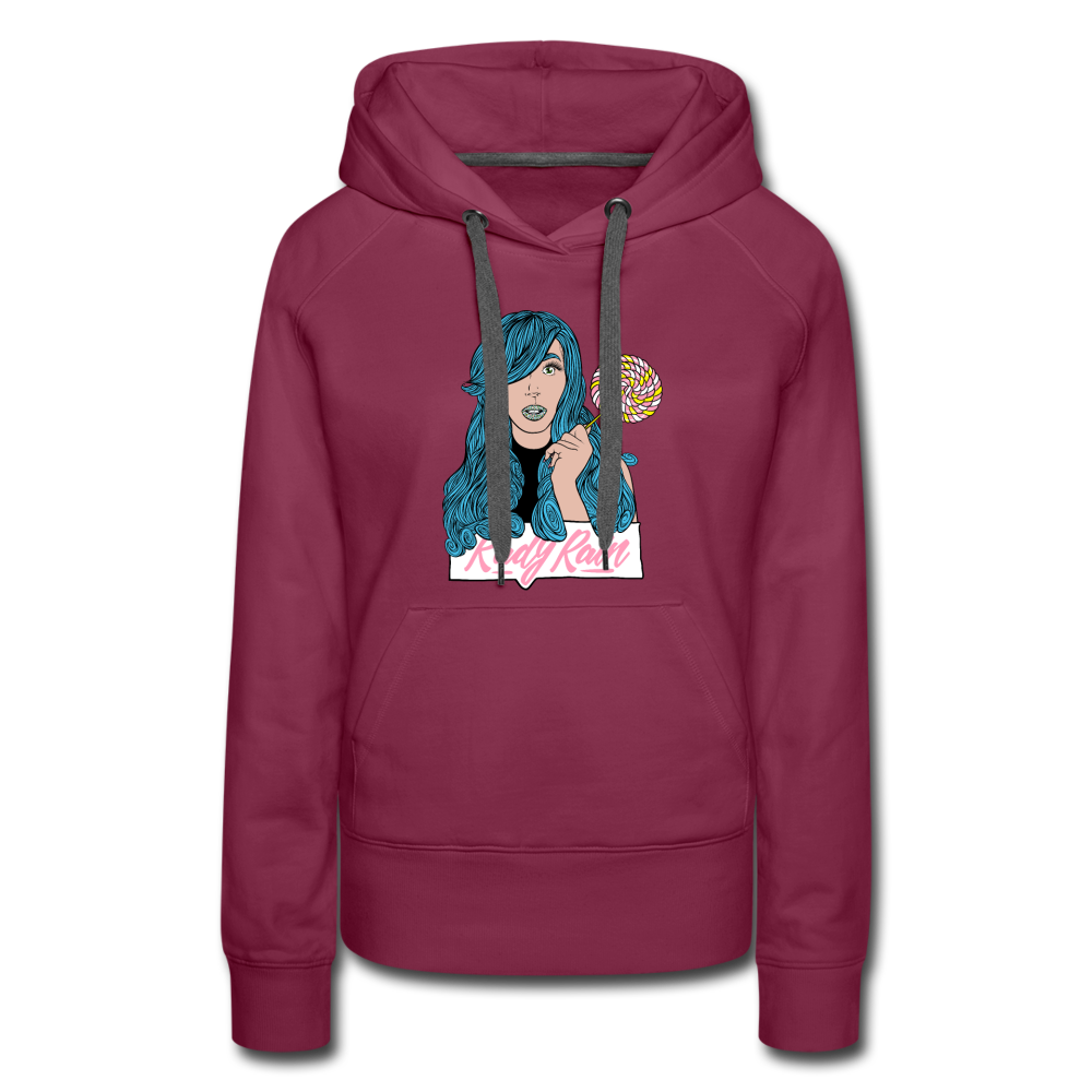 Women’s Premium Hoodie - burgundy