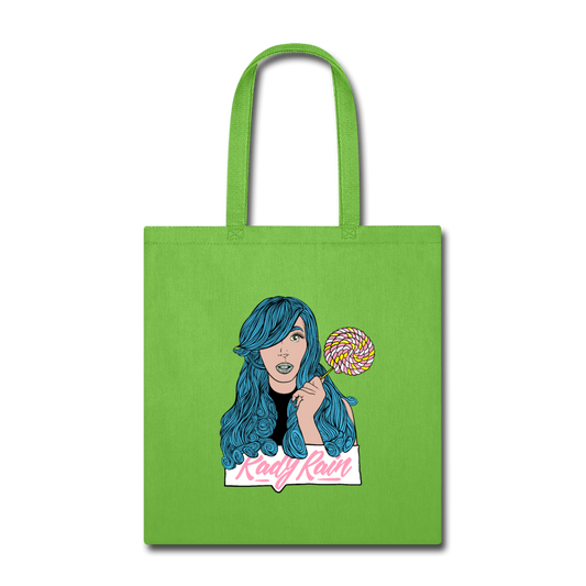 Tote Bag - lime green