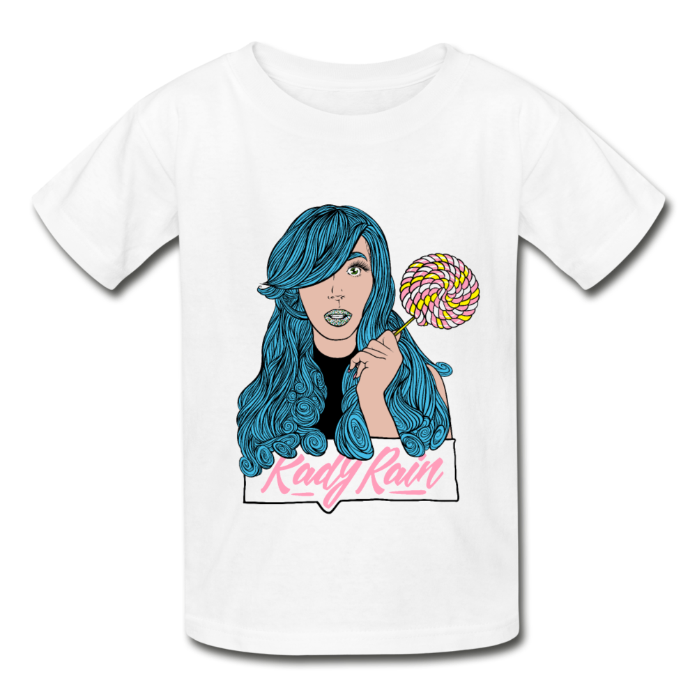 Gildan Ultra Cotton Youth T-Shirt - white