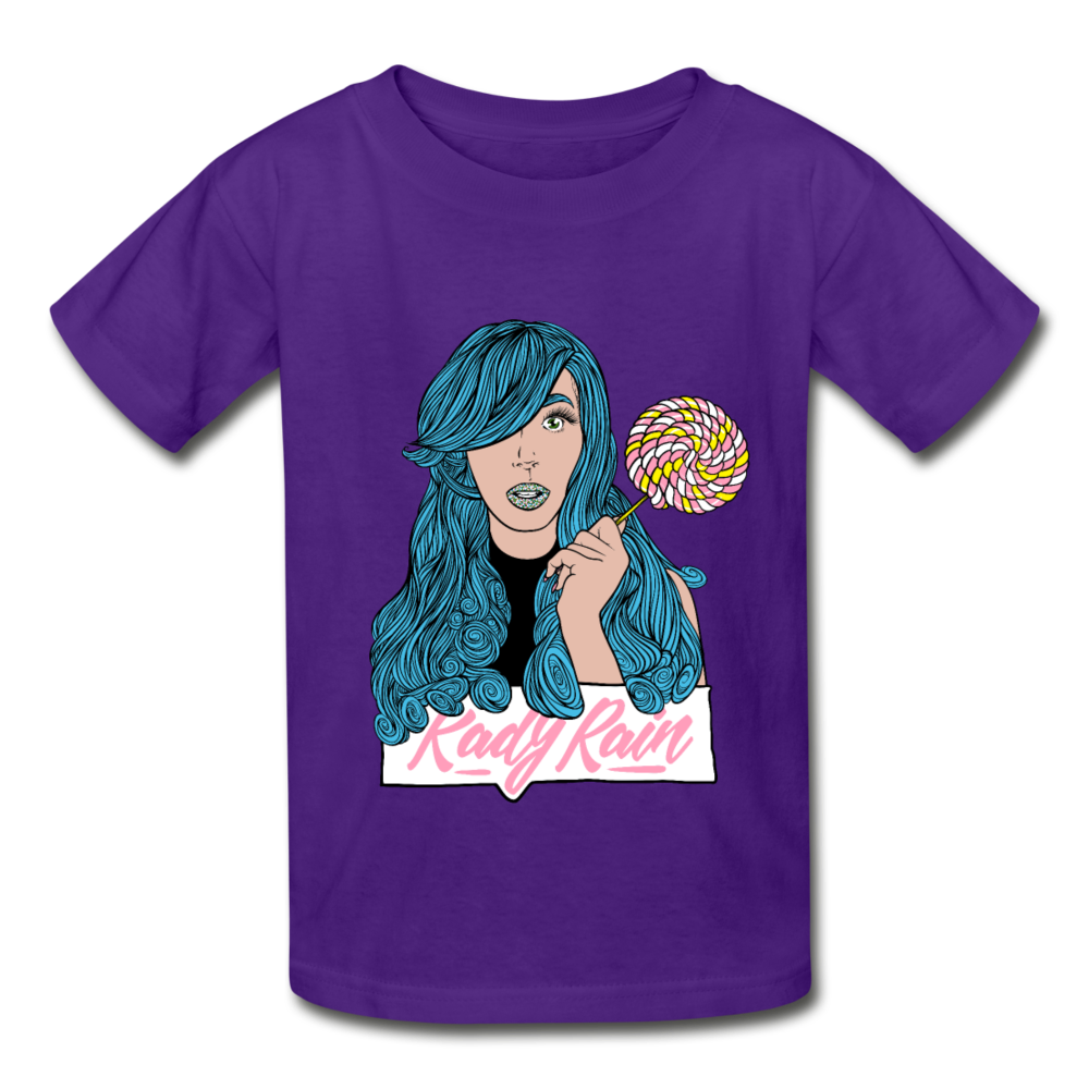 Gildan Ultra Cotton Youth T-Shirt - purple