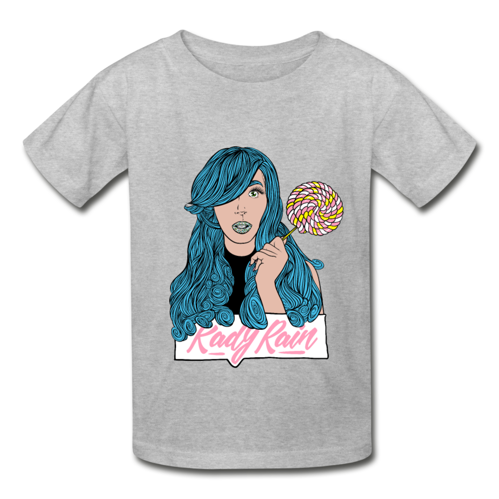 Gildan Ultra Cotton Youth T-Shirt - heather gray