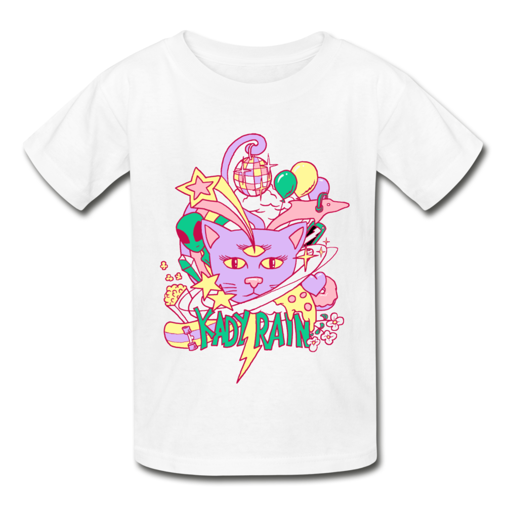 Gildan Ultra Cotton Youth T-Shirt - white