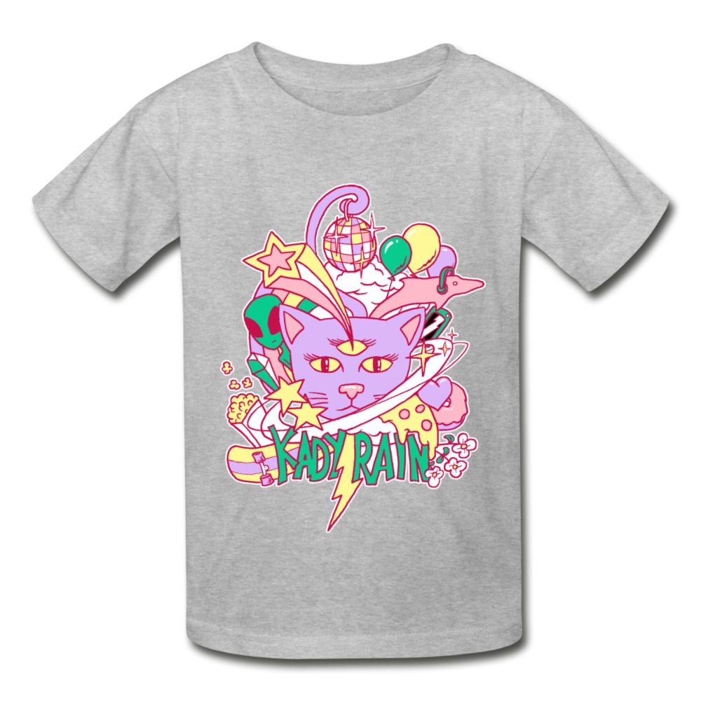 Gildan Ultra Cotton Youth T-Shirt - heather gray