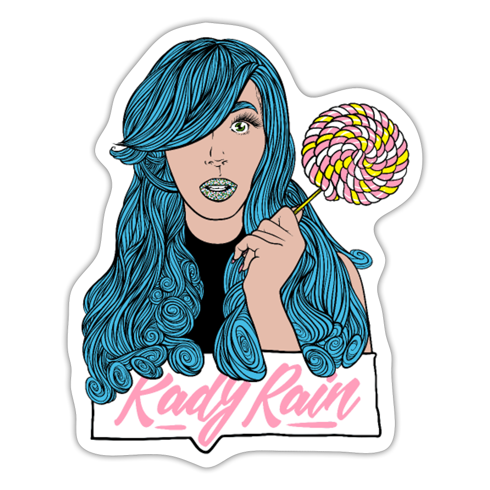 Sticker - white matte