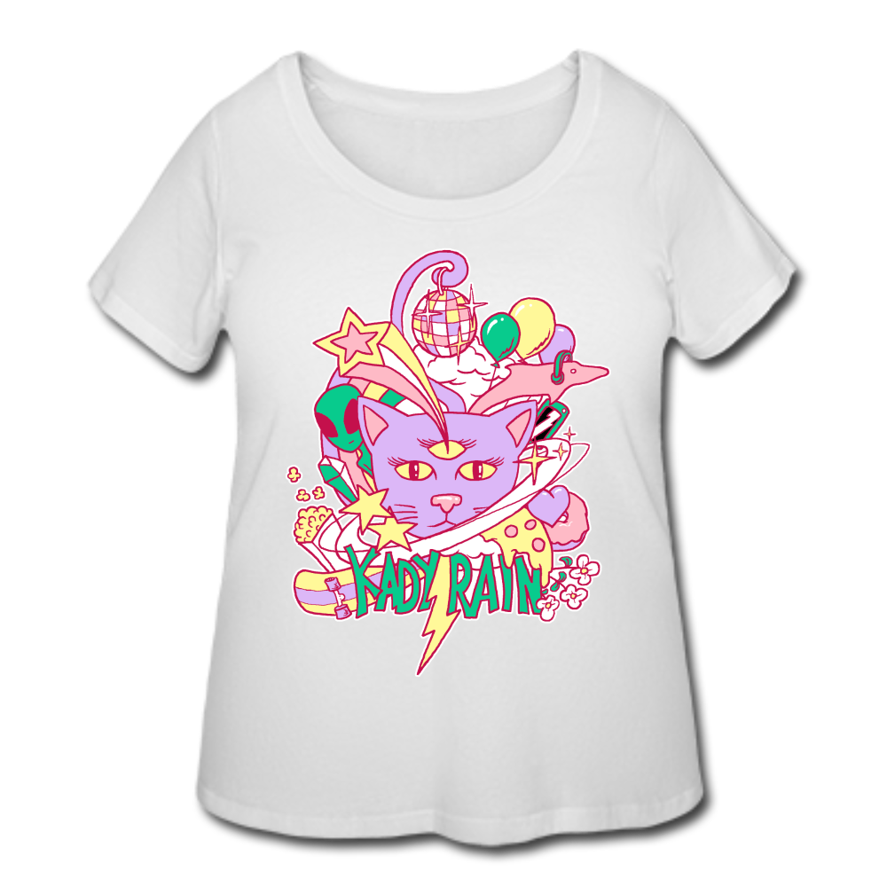 Women’s Curvy T-Shirt - white