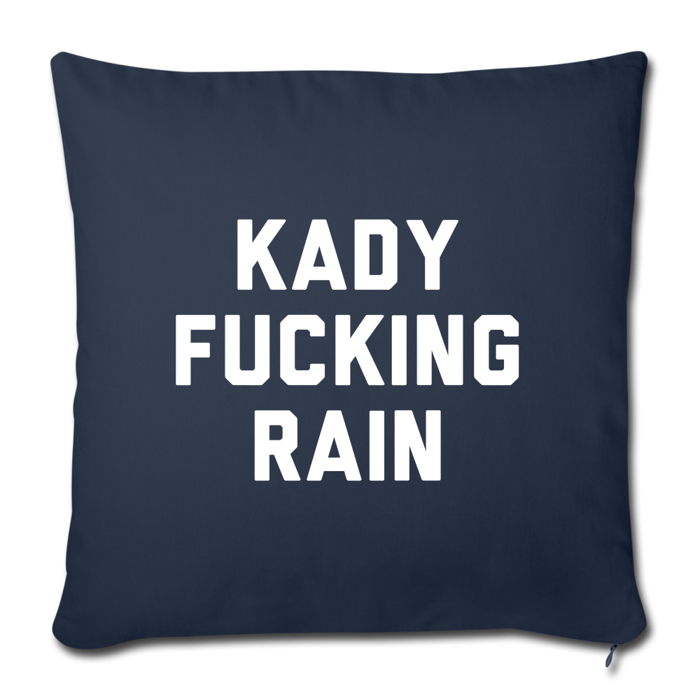 Throw Pillow Cover 18” x 18” - navy